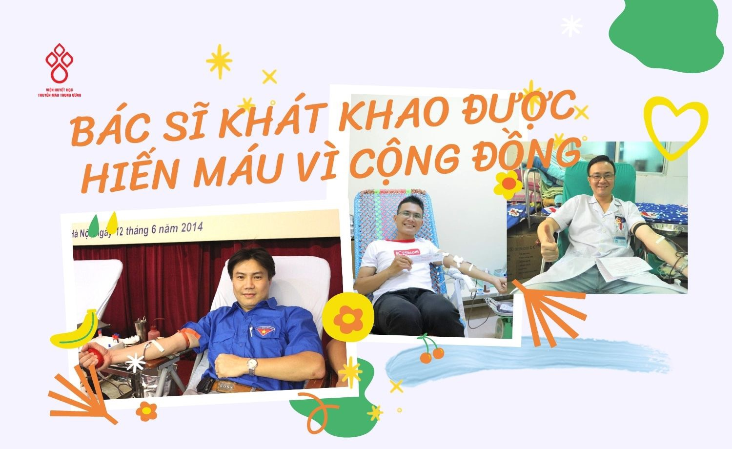 Những bác sĩ cứu người bệnh bằng giọt máu của mình