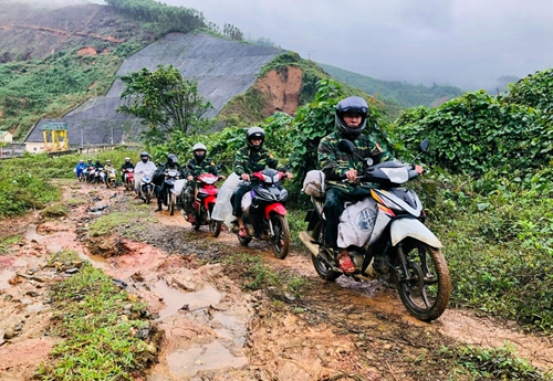 Mồ hôi Bộ đội Biên phòng nơi biên giới Việt – Lào

