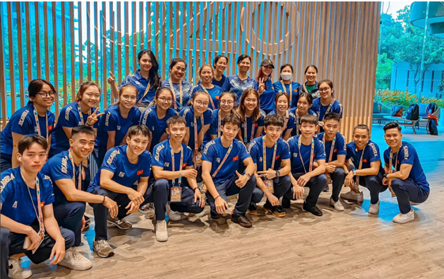 Đội tuyển aerobic Việt Nam giành huy chương vàng châu Á