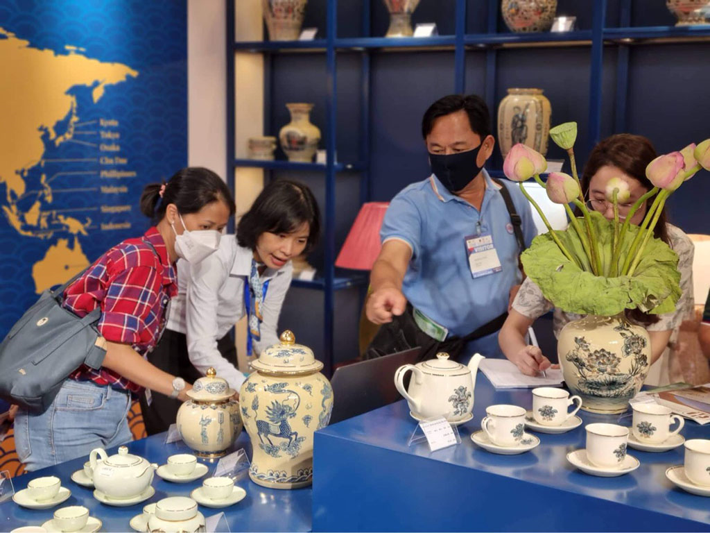 Thương hiệu Gốm Chu Đậu ở Vifa-Expo 2022 