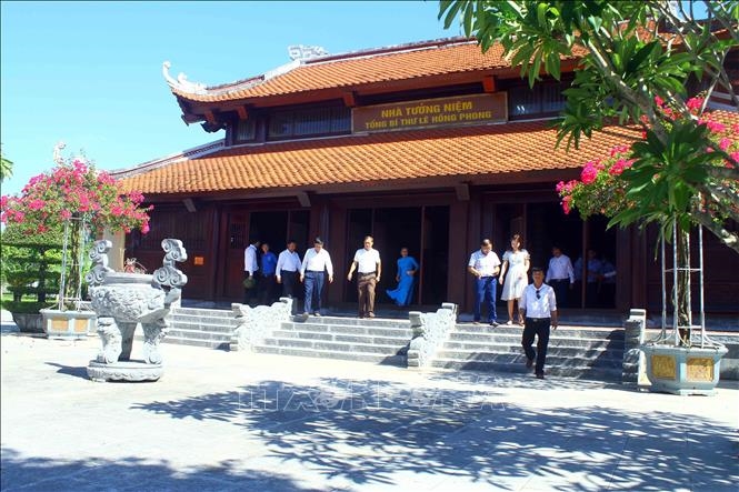 Khu lưu niệm Tổng Bí thư Lê Hồng Phong: Nơi giáo dục truyền thống
