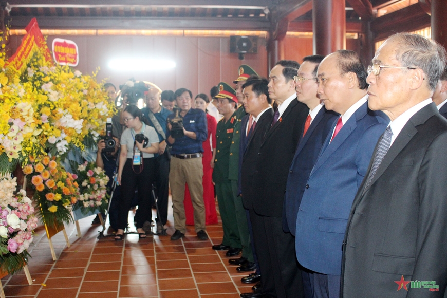 Tổ chức trọng thể Lễ kỷ niệm 120 năm Ngày sinh cố Tổng Bí thư Lê Hồng Phong