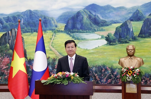 Ra sức vun đắp mối quan hệ đặc biệt Lào - Việt Nam không ngừng đơm hoa kết trái