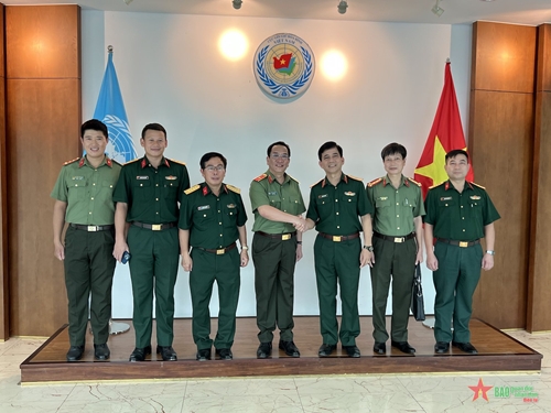Bộ Quốc phòng và Bộ Công an phối hợp hiệu quả trong nhiệm vụ gìn giữ hòa bình
