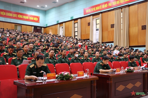 Học viện Kỹ thuật quân sự tổ chức tổng kết năm học 2021-2022
