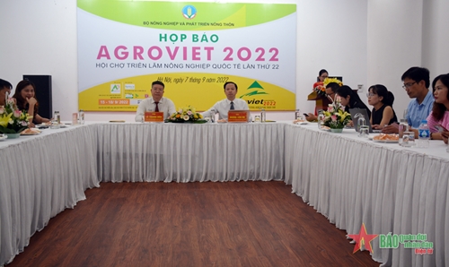AgroViet 2022- quảng bá, đưa nông sản chất lượng cao tới người tiêu dùng