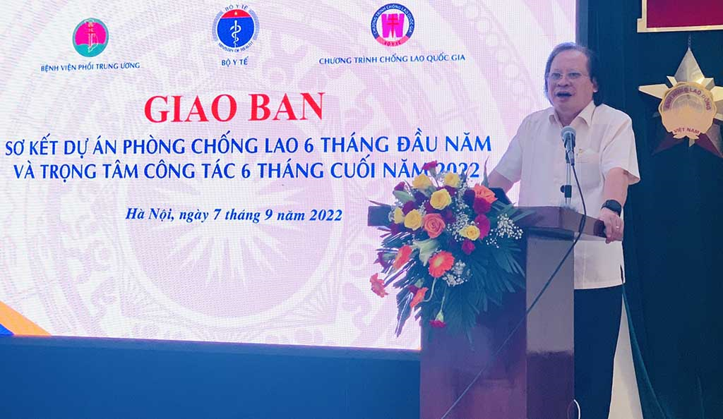 6 tháng đầu năm 2022, Việt Nam phát hiện hơn 48.000 bệnh nhân mắc lao