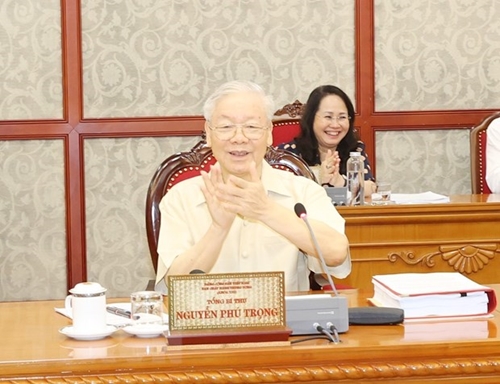 Tổng Bí thư Nguyễn Phú Trọng chủ trì họp Bộ Chính trị, Ban Bí thư cho ý kiến một số đề án