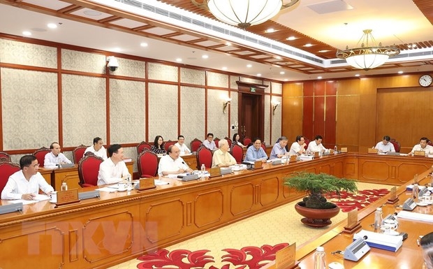 Tổng Bí thư Nguyễn Phú Trọng chủ trì họp Bộ Chính trị, Ban Bí thư cho ý kiến một số đề án