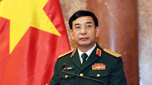 Đoàn đại biểu quân sự cấp cao Việt Nam thăm chính thức nước CHDCND Lào