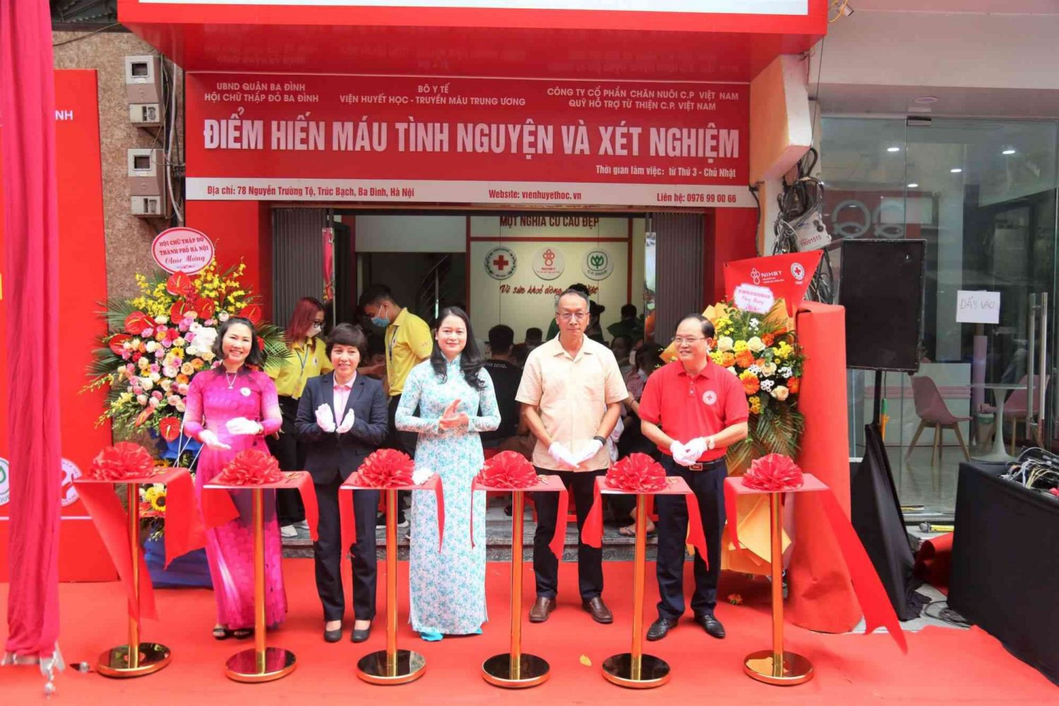 Khai trương điểm hiến máu cố định thứ 5 tại Hà Nội