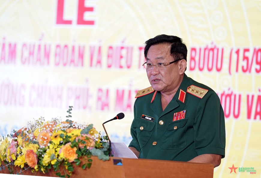 Thượng tướng Võ Minh Lương dự lễ ra mắt Viện Ung bướu và Y học hạt nhân thuộc Bệnh viện Quân y 175