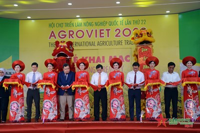 AgroViet 2022国際農業展示会のオープニング