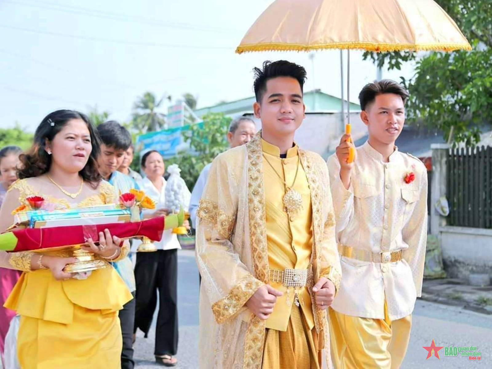 Á hậu Sơn Thị Du Ra lộng lẫy với trang phục cưới truyền thống Khmer | Báo  điện tử An ninh Thủ đô