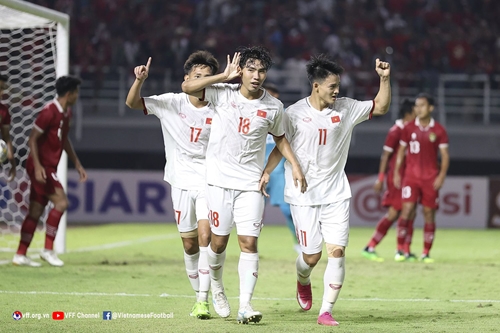 U20 Việt Nam giành vé tham dự vòng chung kết U20 châu Á 2023