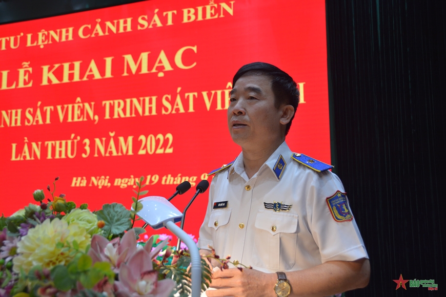Bộ tư lệnh Cảnh sát biển khai mạc Hội thi cảnh sát viên, trinh sát viên giỏi năm 2022