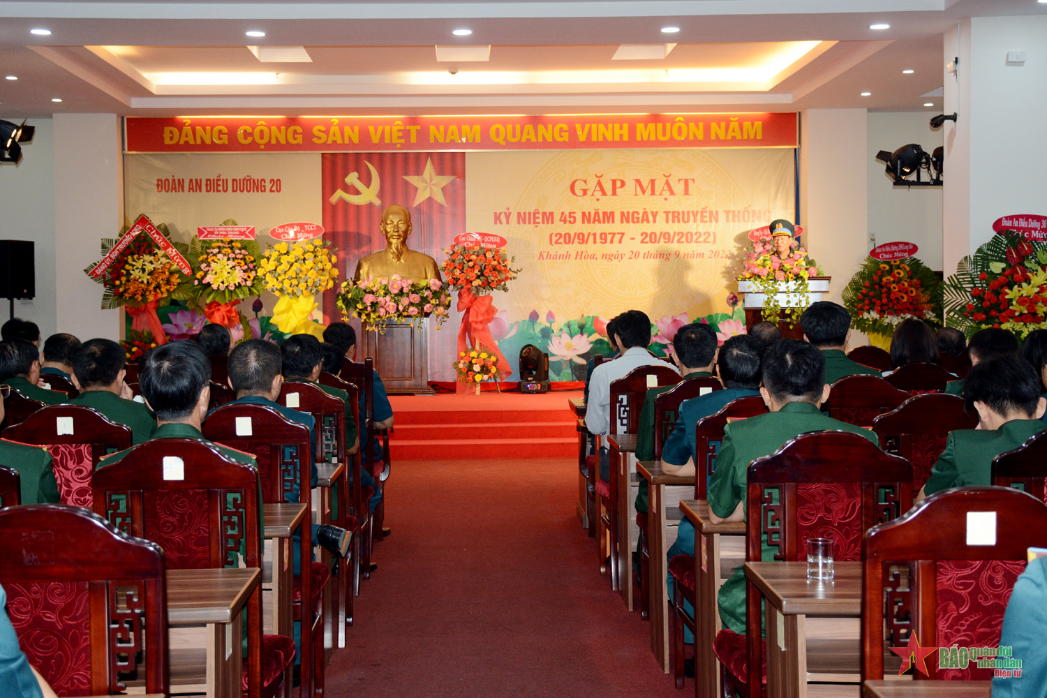 Đoàn An điều dưỡng 20 gặp mặt kỷ niệm 45 năm Ngày truyền thống