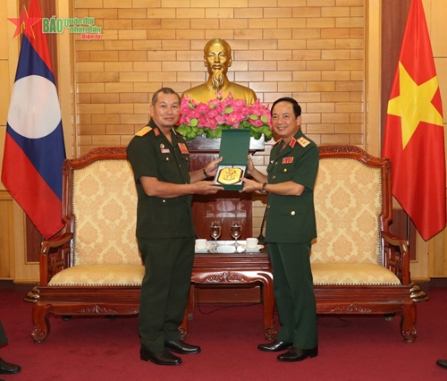 Ngành kiểm sát và tòa án quân sự Việt Nam-Lào tăng cường hợp tác