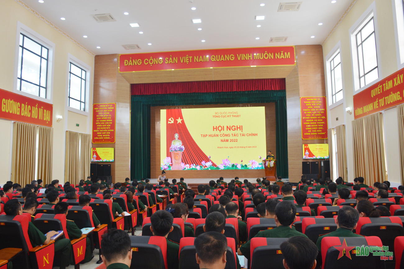 Tổng cục Kỹ thuật tập huấn công tác tài chính