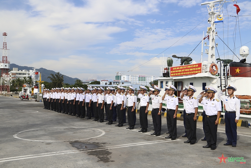 Tàu 286-Lê Quý Đôn rời Nha Trang đi thăm Malaysia