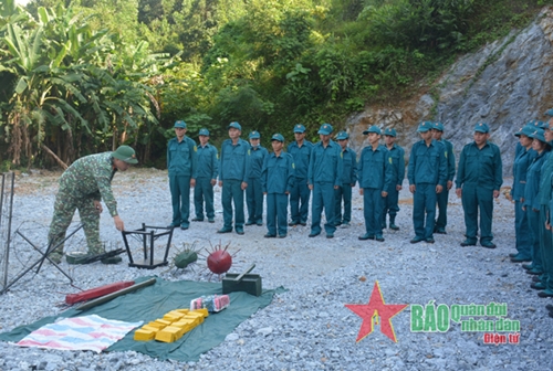 Ban CHQS huyện Bắc Quang (Bộ CHQS tỉnh Hà Giang): Chuẩn bị chu đáo để huấn luyện tốt