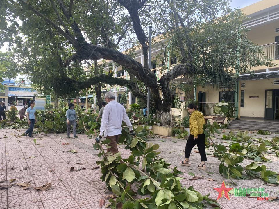 Học sinh toàn thành phố Đà Nẵng nghỉ học từ chiều 26-9