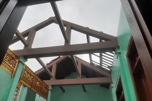 Một số địa phương tại Thừa Thiên Huế ghi nhận thiệt hại do bão số 4
