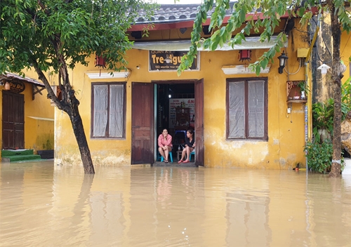Thời tiết ngày 29-9: Mực nước các sông ở Quảng Nam đang lên