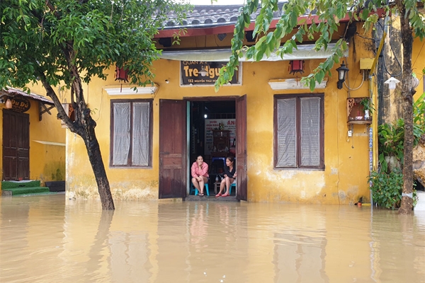 Thời tiết ngày 29-9 Mực nước các sông ở Quảng Nam đang lên
