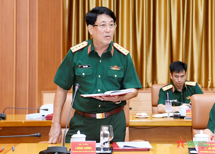 Đại tướng Phan Văn Giang chủ trì Hội nghị giao ban Bộ Quốc phòng tháng 9-2022