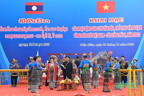 Điện Biên khai mạc các hoạt động Ngày hội văn hóa, thể thao và du lịch vùng biên giới Việt Nam - Lào