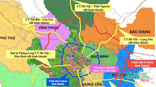 Thành ủy Hà Nội công bố thành lập Ban chỉ đạo triển khai Dự án đường Vành đai 4

