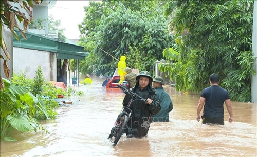 Quảng Ninh: Mưa lớn, nhiều địa phương bị ngập lụt cục bộ