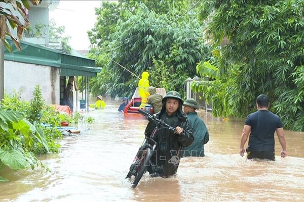 Quảng Ninh Mưa lớn, nhiều địa phương bị ngập lụt cục bộ