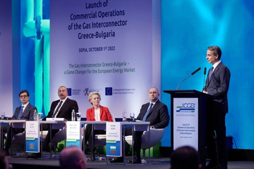 Đường ống khí đốt Hy Lạp - Bulgaria bắt đầu vận hành