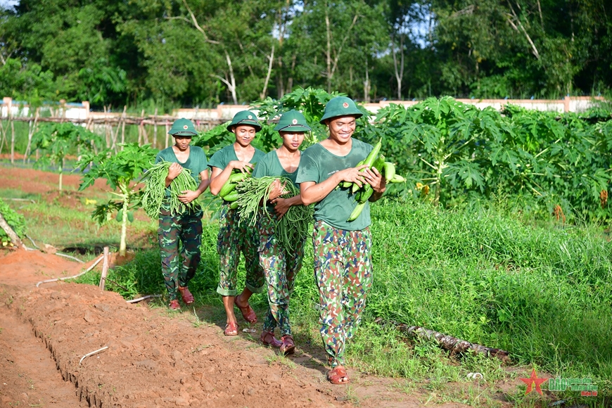 Tăng gia sản xuất trên đảo