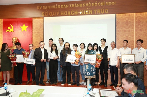 Trao giải cuộc thi về ý tưởng quy hoạch chung TP Hồ Chí Minh 
