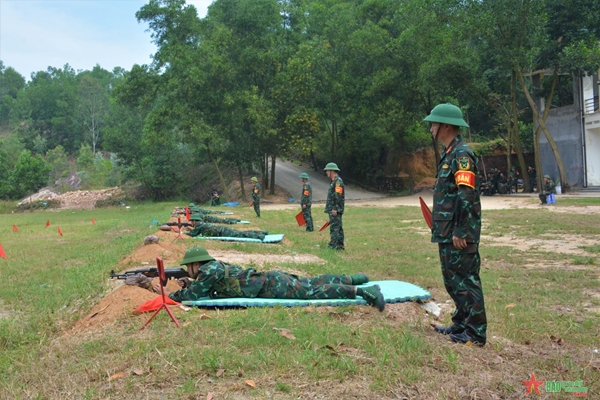 Thượng tướng Ngô Minh Tiến kiểm tra công tác quốc phòng tại tỉnh Bắc Ninh