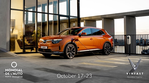 VinFast trở lại Paris Motor Show với chiến lược thuận điện, chính thức ra mắt 4 mẫu xe điện tại Pháp