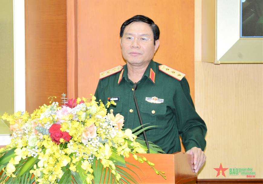 Thượng tướng Nguyễn Tân Cương chủ trì Hội nghị tổng kết 15 năm xây dựng đường tuần tra biên giới