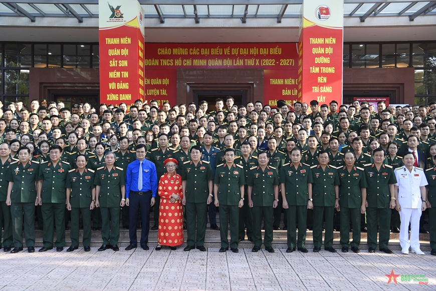 Khai mạc Đại hội đại biểu Đoàn TNCS Hồ Chí Minh Quân đội lần thứ X