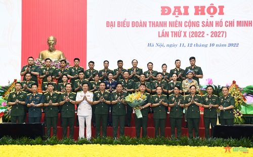 Đại hội đại biểu Đoàn TNCS Hồ Chí Minh Quân đội lần thứ X thành công tốt đẹp