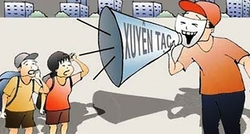 Cần bản lĩnh vững vàng trước thông tin xuyên tạc. Ảnh minh họa: dangcongsan.vn