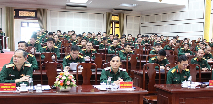 Đảng ủy Quân khu 1 thông báo nhanh kết quả Hội nghị Trung ương 6, khóa XIII