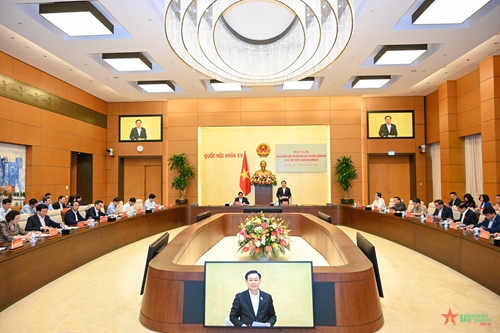 Đảng Đoàn Quốc hội và Ban Cán sự Đảng Chính phủ họp chuẩn bị Kỳ họp thứ 4 của Quốc hội