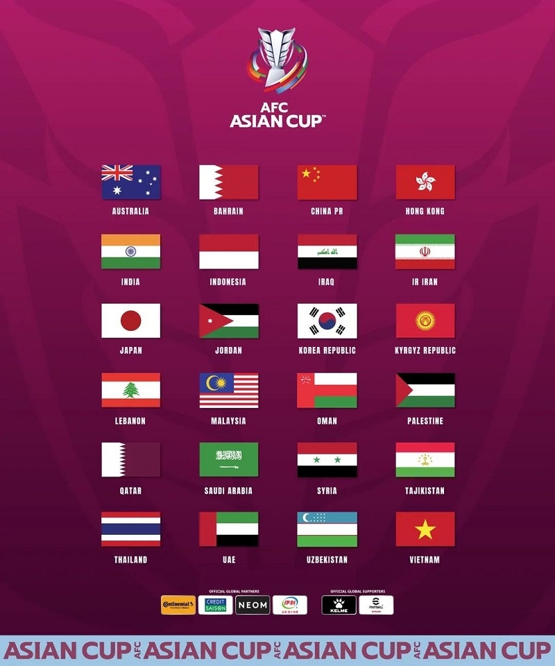 Qatar chính thức đăng cai vòng chung kết Asian Cup 2023