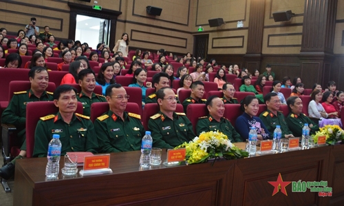 Phụ nữ các cơ quan, đơn vị Tổng cục Chính trị Quân đội nhân dân Việt Nam tổ chức hoạt động kỷ niệm nhân dịp 20-10