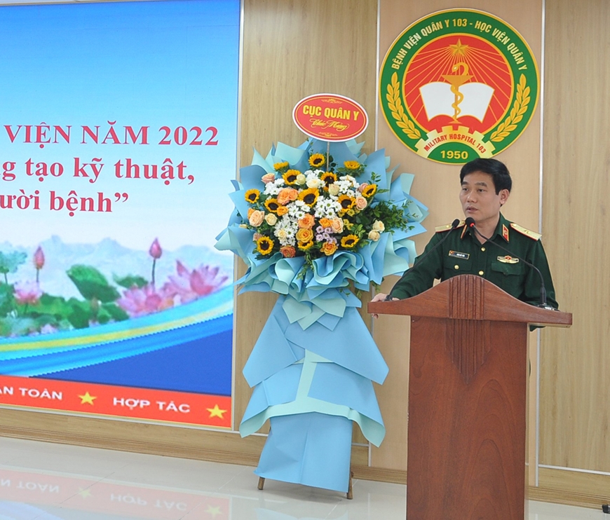 Bệnh viện Quân y 103 tổ chức hội thao kỹ thuật sáng tạo tuổi trẻ năm 2022