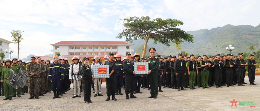 Lai Châu hoàn thành xuất sắc nhiệm vụ diễn tập khu vực phòng thủ