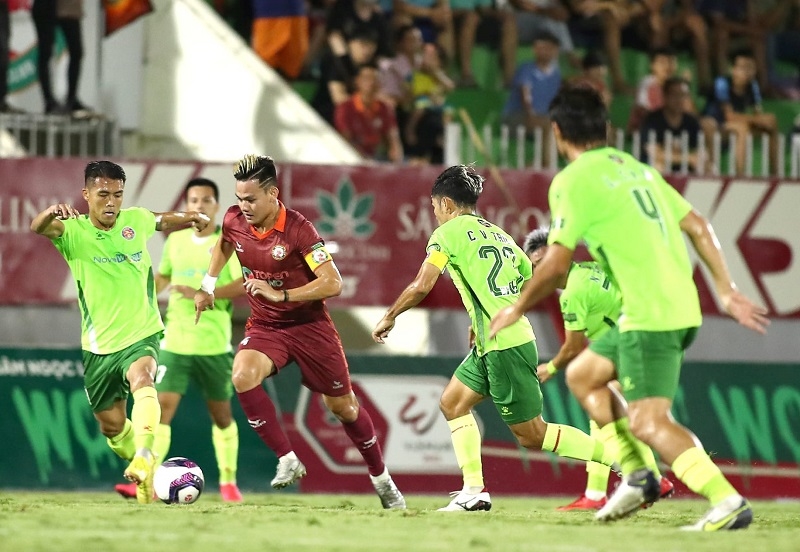 Kết quả vòng 21 V-League: Topenland Bình Định thắng đậm Sài Gòn FC Kết Quả Vòng 21 V-League: Topenland Bình Định Thắng Đậm Sài Gòn Fc